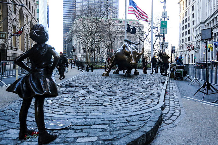 Who Knew That a Small Girl Could Face Down Wall Street... and Win.